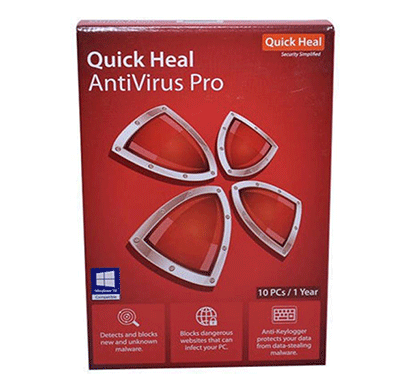 quick heal anti virus pro 10 user 1 year